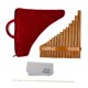 thumbnail image 5 of 1Set Bamboo Pan Pipe Flauta Woodwind G Instrumento Clave Para Principiantes Mano Izquierda, 5 of 5