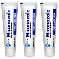 Miconazole - Crema De Miconazol Globe Con 2% De Nitrato, 30 Ml (Paquete De 3)