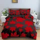 thumbnail image 1 of x1363 Bed SheetsMaple Leaves Duvet Cover Leaf Pattern Bedding Set Comforter Covers Bedroom Twin ​Size Soft Quilt Cover Home Textile /ps 3-Piece Bedding Set (1 Duvet Cover + 2 Pillow Shams) nj1363, 1 of 5