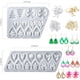 thumbnail image 3 of Kit Moldes Didaey 12 Pares Aros Navidad Silicona Resina, 3 of 3