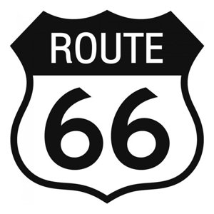 Rienda Libre Graphics - Decomural Route 66 Usa America Ws-15541