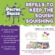 thumbnail image 2 of Recarga Doctor Squish Squishy Maker 10 Bolas TPR Clips, 2 of 3