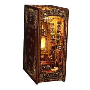 Bothyi - Accesorios De Construcción De Modelos Booknook De Inserción De Estantería Para Decoraciones De Libros