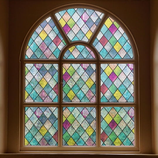 Lámina Para Ventanas Feomos, Vidrio Tintado, Privacidad, Antiuv, 44 X 300 Cm