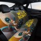 thumbnail image 4 of El Robot Salvaje-theme Car Rear Seat Covers Back Elastic Flexible Car Seat Covers Decorative Fits Most Cars 120x59x76cm, 4 of 6