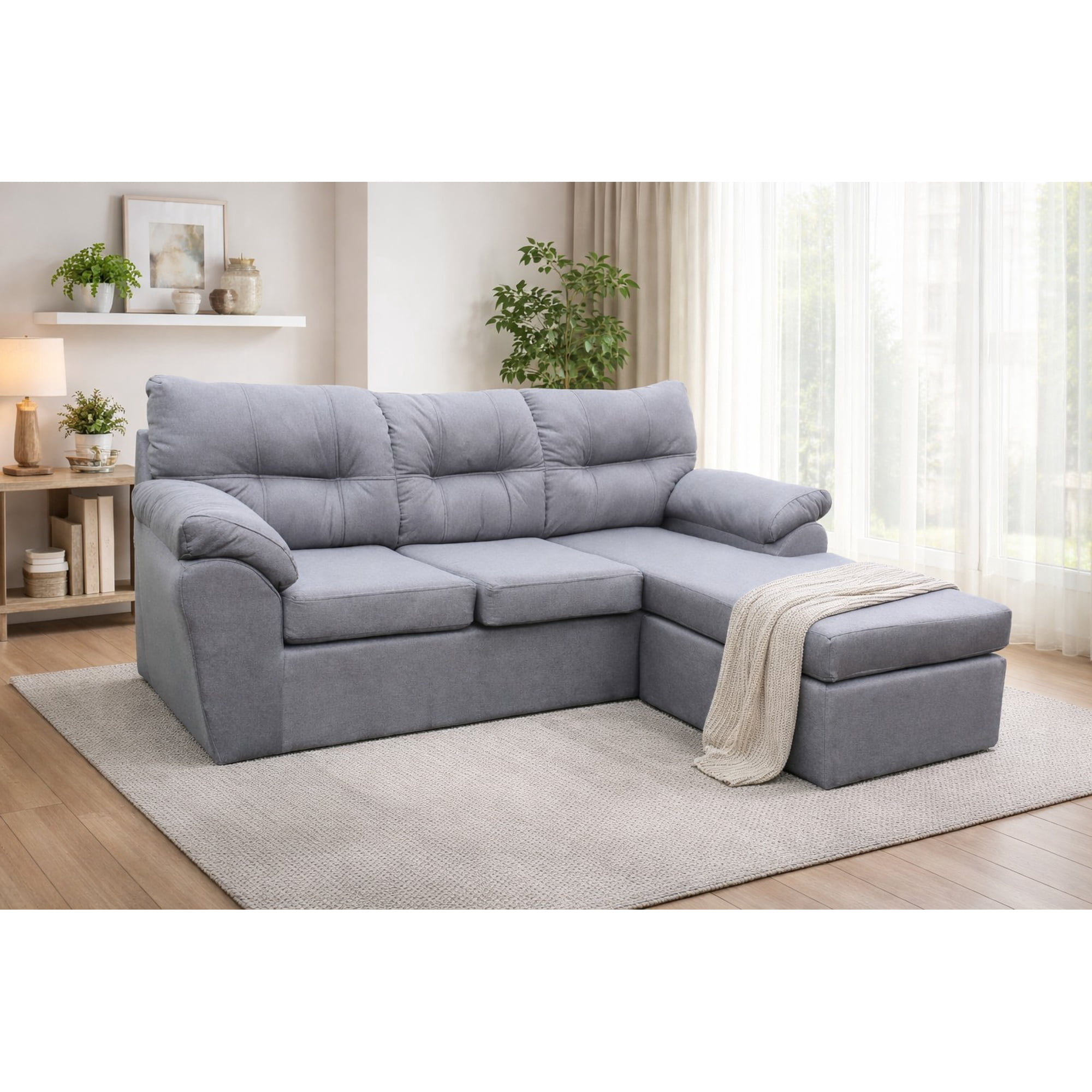 Diseño A&m - Sofa Seccional Siena Gris