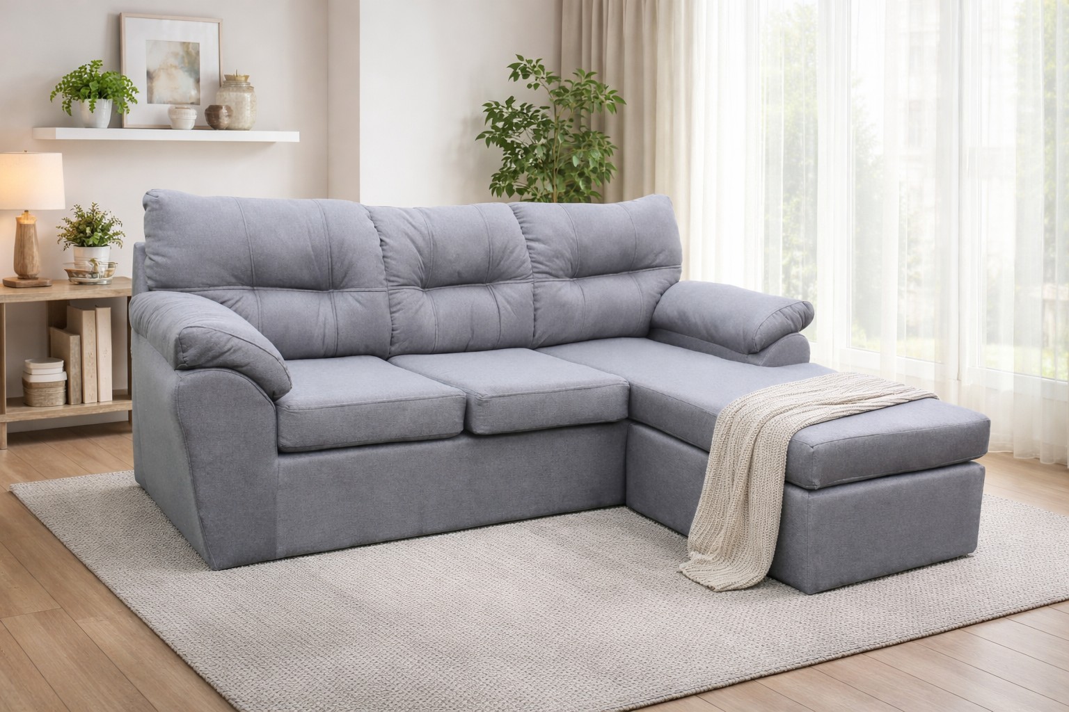 Diseño A&M - Sofa Seccional Siena Gris