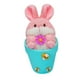 thumbnail image 2 of Conejo Decoraciones Del Día De Pascua Lindo Conejo Muñeco De Peluche Para Vacaciones Pascua Hogar Azul, 2 of 3