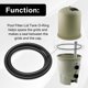 thumbnail image 5 of Filtro de piscina O-Ring Shuisen 39010200 compatible con Pentair, 5 of 7