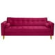 thumbnail image 1 of Sofa Retro 3cg Felpa 01 Burdeo, 1 of 6
