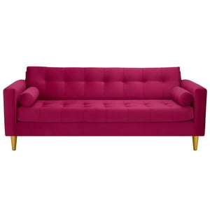 Bodevir - Sofa Retro 3Cg Felpa 01 Burdeo