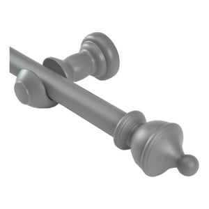 Metalhsa - Set Simple De Madera Gris 1.50 Mt Terminal King
