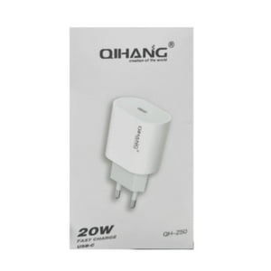 Genérico - Cargador Usb-C Corriente 20W Blanco Carga Rápida