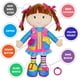 thumbnail image 2 of Muñeca de peluche educativa June Garden Dressy Friends, 2 of 9