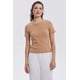 thumbnail image 1 of Polera Mujer Rib Crop Lisa Camel, 1 of 4