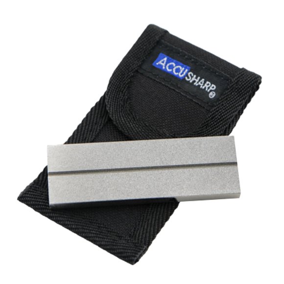 Sacapuntas Pocket Stone ACCUSHARP AccuSharp con funda de 8 cm