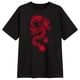 thumbnail image 1 of Polera Mangas Cortas Estampado de Dragón negro L, 1 of 3
