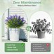 thumbnail image 4 of Plantas artificiales de lavanda Gipsot resistentes a los rayos UV, 15 ramos, 4 of 9