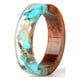 thumbnail image 1 of Stunning Handmade Wood Resin Ring - Perfect Anniversary Gift for Women and Girls, 1 of 5