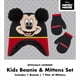 thumbnail image 2 of Set de Gorro y Guantes de Invierno para Niños Mickey Mouse de Disney, 2 of 6