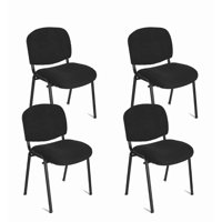 Cori Cori - Pack 4 Sillas Iso Meeting Negra