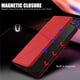 thumbnail image 3 of Funda Cartera Magnética para Samsung Galaxy A56 Protección Antichoque con Ranuras Rojo, 3 of 6