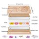 thumbnail image 4 of Kit de Prensa para Flores Suziko 27,5x17,8 cm de Madera Maciza con Diseño de Rosa, 4 of 9