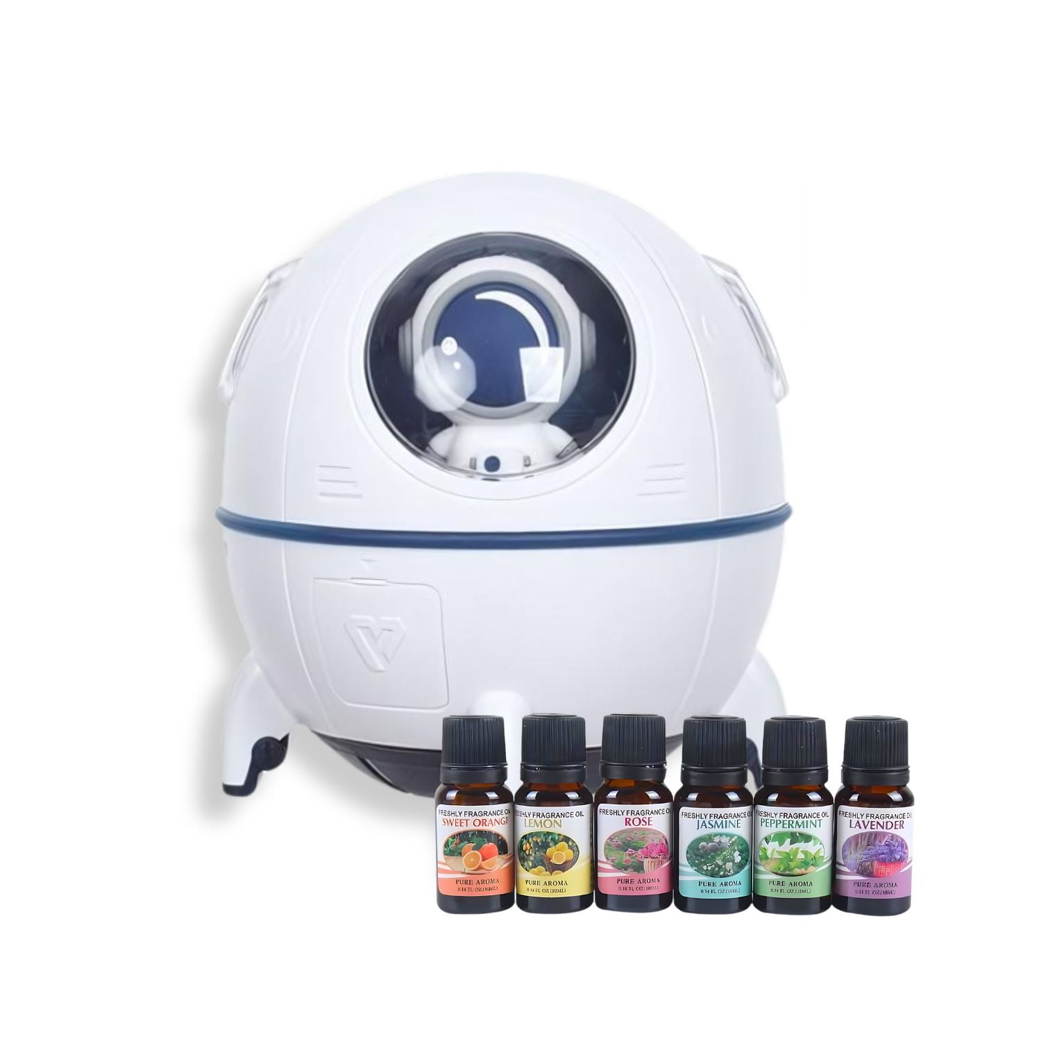Disparo - Pack Humidificador Nave Espacial + 6 Esencias Aromaticas