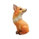 thumbnail image 1 of Figura De Zorro De Resina Naranja, 1 of 3