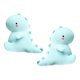 thumbnail image 5 of 2pcs Dinosaurio Felpa Lindo Animal De Peluche De Dibujos Animados Juguete De Felpa Azul, 5 of 5