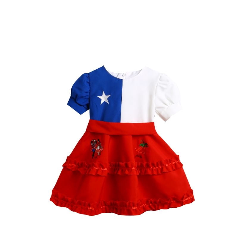 Vestido Bandera Párvulo 1 Un Grimi