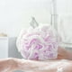 thumbnail image 4 of 4 esponjas exfoliantes de tejido familiar para ducha, bolsa de red, cepillo para bañera, bola exfoliante, cara, cuerpo, bacinilla, espuma rica, 4 of 5