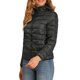 thumbnail image 4 of INSPIRE CHIC Chaqueta Acolchada para Mujer Cuello Alto Ligera con Capucha Cremallera 2XL Negro, 4 of 6