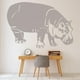 thumbnail image 2 of Decomural Hippo Safari Animals WS-32898, 2 of 2
