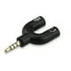 thumbnail image 1 of X5 Splitter 3.5mm Adaptador Audio Separa Microfono Audifono, 1 of 2