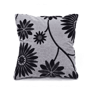 Genérico - Fundas De Cojín Con Diseños Y Colores 43X43 Cm - Girasol Gris