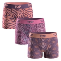 Top - Bóxer Medio Niña Algodón Pack 3 Coleccion Skins C2