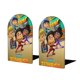 thumbnail image 1 of Equipo Zenko Go Sujetalibros decorativos temáticos, tope para estantería con base antideslizante, uso dual para hogar y oficina - 2 piezas, 1 of 6