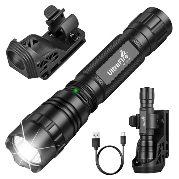 Linterna ULTRAFIRE WF-501BX Recargable de 1000 lúmenes