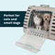 thumbnail image 4 of Transportín para Gatos SportPet Designs X‑Large 59 cm Gris Plegable, 4 of 9