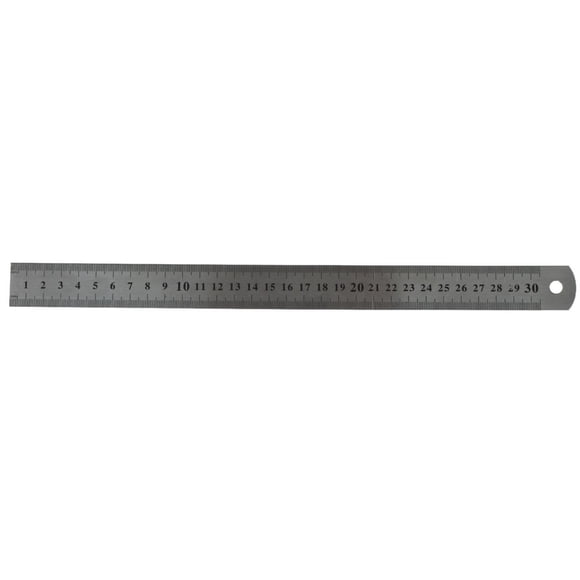 Regla Metalica 30 cm con Funda Protectora - PS