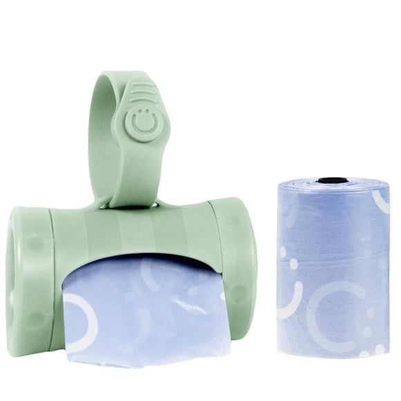 Dispensador retráctil de bolsas para pañales Ubbi con bolsas con aroma a lavanda