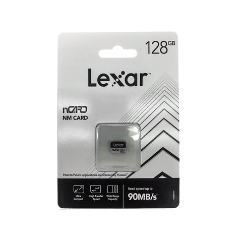 Lexar - Tarjeta De Memoria Nano 128Gb 90Mb R S 70Mb R W S Adap (120949)