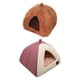thumbnail image 1 of 2 Uds Cama De Invierno Para Mascotas Nido Tienda De Campa?a Para Mascotas Con Estera Cama Cueva, 1 of 5