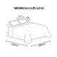 thumbnail image 3 of Cubrecama Sherpa 1.5 Plazas - Petróleo M920, 3 of 3