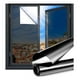 thumbnail image 1 of 3 Mts Lamina Espejada Film Privacidad Vidrio Ventana 50 Cm * 3 M Negro plateado, 1 of 7