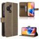 thumbnail image 2 of Funda Billetera para TCL K33 5G con Ranuras y Soporte Marrón, 2 of 6