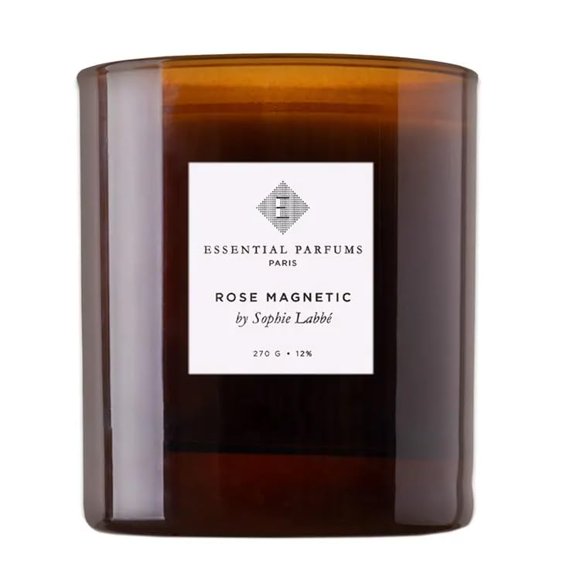 Vela aromática Essential Parfums Rosa Magnética 270 g