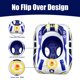 thumbnail image 2 of Pool Float Boffer, diseño de coche de policía para niños de 1 a 5 años, 2 of 6
