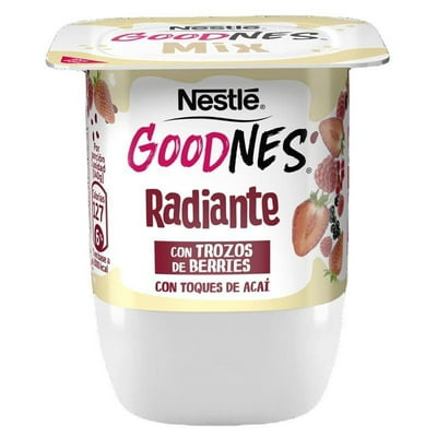 Yoghurt Goodnes Trozos De Berries Con Toques De Acaí Pote 140 G Nestlé